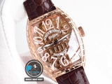WF FACTORY BEST 1:1 / FRANK MULLER CURVEX GOLD CROCO