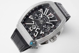 NEW 2021 / ABF FACTORY BEST 1:1 / FRANK MULLER VANGUARD YACHTING V45 CHRONOGRAPH DIAMOND