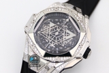 NEW 2021 / HB FACTORY BEST 1:1 / HUBLOT BIG BANG SANG BLEU II CHRONOGRAPH 45MM LIMITED