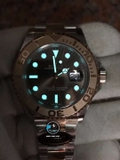 NEW 2022 / CLEAN FACTORY 1:1 / ROLEX YACHT MASTER 126621 STEEL 904L EVEROSE GOLD CAL.3235