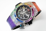 NEW 2022 / ZF FACTORY BEST 1:1 / HUBLOT BIG BANG UNICO DIAMOND RAINBOW 45MM HUB.1280