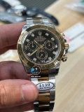 NEW 2023 / CLEAN FACTORY BEST 1:1 / ROLEX DAYTONA OYSTER DEMI 40 x 12,2MM CAL.4130