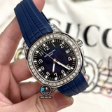 NEW 2023 / FACTORY BEST 1:1 / PATEK PHILIPPE AQUANAUT 5167 FULL KIM 💎BAGUETTE MOISSANITE