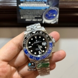 NEW 2023 / C+ FACTORY BEST 1:1 / ROLEX GMT MASTER II THÉP 904L CAL.3285