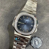 NEW 2020 / PPF FACTORY BEST 1:1 / PATEK PHILIPPE NAUTILUS 5711 VER.4 DIAMOND BEZEL