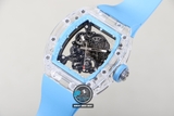 NEW 2023 / RM FACTORY BEST 1:1 / RICHARD MILLER RM 055 CARBON & SHAPHIRE CORE RMUL2