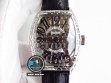 WF FACTORY BEST 1:1 / FRANK MULLER CURVEX GOLD CROCO