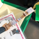 VIP NEW 2021 / ORIGINAL FACTORY 1:1 / ROLEX YACHT MASTER PAVE 40MM 126655 EVEROSE GOLD 18K 6UM
