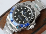 NEW 2021 / GS FACTORY BEST 1:1 / ROLEX GMT MASTER II THÉP 904L CAL.3186