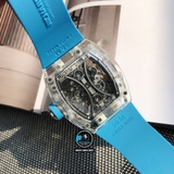 VIP NEW 2021 / ORIGINAL FACTORY BEST 1:1 / RICHARD MILLER RM 53-02 SHAPHIRE CRYSTAL TOURBILLION LIMITED