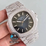 TW FACTORY BEST 1:1 / PATEK PHILIPPE NAUTILUS 5711 FULL DIAMOND