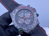 NEW 2022 / N FACTORY BEST 1:1 / ROLEX DAYTONA DiW CARBON LIMITED 40MM CAL.4130