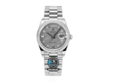 NEW 2023 / RA FACTORY BEST 1:1 / ROLEX DAYDATE 128238 36 x 12,5MM DIAMOND BEZEL 💎 CORE 2834