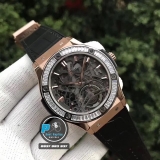HUB FACTORY BEST 1:1 / HUBLOT FUSION PROTOTYPE SKELETON DIAMOND 42