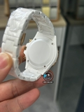NEW 2023 / N FACTORY BEST 1:1 / ROLEX DAYTONA BY BLAKEN FULL CERAMIC WHITE  🌈 RAINBOW DIAMOND BEZEL CAL.4130