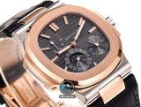 NEW 2023 / GR FACTORY BEST 1:1 / PATEK PHILIPPE NAUTILUS 5724 ROSE GOLD CAL.240PS FULL OPTION