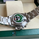 NEW 2022 / BETTER (3K) FACTORY BEST 1:1 / ROLEX DAYTONA OYSTER STEEL 116506IBL BLUE ICE DIAL 40 x 12,2MM CAL.4130