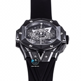 NEW 2022 / ZF FACTORY BEST 1:1 / HUBLOT BIG BANG SANG BLEU II CERAMIC 45MM HUB.1240