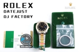 DJ FACTORY BEST 1:1 / ROLEX DATEJUST 36 BRACELET 3D GOLD 18K