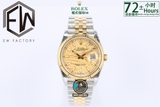 NEW 2021 / EW FACTORY BEST 1:1 / ROLEX DATE JUST 36MM NEW DIAL CAL.3235