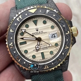 NEW 2022 / DIW FACTORY BEST 1:1 / ROLEX DIW GMT MASTER II CARBON FIBER LIMITED CAL.3186