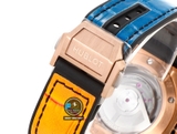 NEW 2022 / MS FACTORY BEST 1:1 / HUBLOT ONE CLICK STEEL DIAMOND RAINBOW KING GOLD 39MM HUB.1270