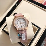 VIP NEW 2021 / ORIGINAL FACTORY BEST 1:1 / PATEK PHILIPPE AQUANAUT 5072R 35.6 X 7,7MM WOMEN KIM CƯƠNG THIÊN NHIÊN