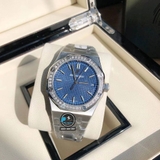 NEW 2021 / ORIGINAL FACTORY BEST 1:1 / AP ROYAL OAK 15550 41MM VÀNH 40 VIÊN KIM CƯƠNG THIÊN NHIÊN 1,7 LY