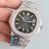 TW FACTORY BEST 1:1 / PATEK PHILIPPE NAUTILUS 5711 FULL DIAMOND