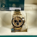 NEW 2022 / BETTER (3K) FACTORY BEST 1:1 / ROLEX DAYTONA OYSTER STEEL GOLD 40 x 12,2MM CAL.4130