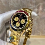NEW 2020 / BL FACTORY BEST 1:1 / ROLEX DAYTONA OYSTER RAINBOW ROSE GOLD