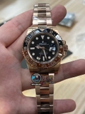 NEW 2022 / CLEAN FACTORY BEST 1:1 / ROLEX GMT MASTER II VER.4 EVEROSE GOLD CAL.3285