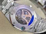 NEW 2022 / APS FACTORY BEST 1:1 / AP ROYAL OAK SKELETON 15407ST 41 X 9,9MM  CAL.3132