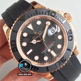 AR FACTORY BEST 1:1 / ROLEX YACHT MASTER 40 EVEROSE GOLD