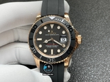 NEW 2022 / VS FACTORY BEST 1:1 / ROLEX YACHT MASTER 116655 ROSE GOLD 40MM CAL.3135