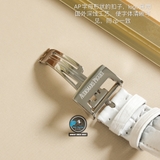 NEW 2021 / ORIGINAL FACTORY BEST 1:1 / AP ROYAL OAK LADY 67601 33MM VÀNH 32 VIÊN KIM CƯƠNG THIÊN NHIÊN 0,65 LY