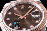 AR FACTORY BEST 1:1 / ROLEX DATEJUST 41 BRACELET CHOCOLATE GOLD