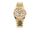 NEW 2023 / RA FACTORY BEST 1:1 / ROLEX DAYDATE 128238 GOLD 36 x 12,5MM DIAMOND BEZEL 💎 CORE 2834