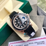 VIP NEW 2021 / ORIGINAL FACTORY 1:1 / ROLEX YACHT MASTER 40 116655 EVEROSE GOLD 18K