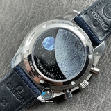 NEW 2021 / OS FACTORY BEST 1:1 / OMEGA Speedmaster “Silver Snoopy Award” 50th Anniversary Chronograph 42mm