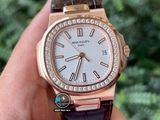 VIP NEW 2021 / ORIGINAL FACTORY BEST 1:1 / PATEK PHILIPPE NAUTILUS 5711/1R 40MM VÀNG HỒNG 18K. VÀNG KIM CƯƠNG THIÊN NHIÊN