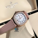 VIP NEW 2021 / ORIGINAL FACTORY BEST 1:1 / PATEK PHILIPPE AQUANAUT 5072R 35.6 X 7,7MM WOMEN KIM CƯƠNG THIÊN NHIÊN