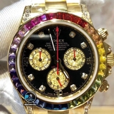 NEW 2020 / BL FACTORY BEST 1:1 / ROLEX DAYTONA OYSTER RAINBOW ROSE GOLD