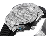 NEW 2022 / MS FACTORY BEST 1:1 / HUBLOT ONE CLICK STEEL DIAMOND 39MM HUB.1270