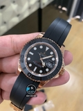 NEW 2020 / N FACTORY BEST 1:1 / ROLEX YACHT MASTER 40 116655 EVEROSE GOLD VER.9