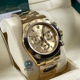 NEW 2022 / BETTER (3K) FACTORY BEST 1:1 / ROLEX DAYTONA OYSTER STEEL GOLD 40 x 12,2MM CAL.4130