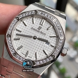 VIP NEW 2020 / ORIGINAL FACTORY BEST 1:1 / AP ROYAL OAK 67651ST LADY DIAMOND BEZEL