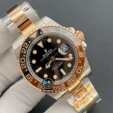 NEW 2022 / CLEAN FACTORY BEST 1:1 / ROLEX GMT MASTER II VER.4 EVEROSE GOLD THÉP 904L CAL.3285
