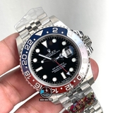 NEW 2021 / CLEAN FACTORY BEST 1:1 / ROLEX GMT MASTER II THÉP 904L CAL.3186