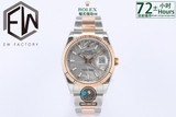 NEW 2021 / EW FACTORY BEST 1:1 / ROLEX DATE JUST 36MM NEW DIAL CAL.3235